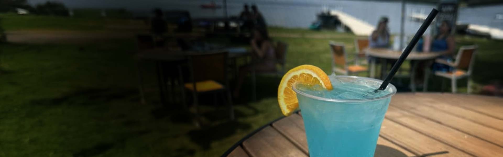 Highwater Lake Bar and Grill specialty cocktails by the lake Highwater Lake Bar and Grill specialty cocktails by the lake
